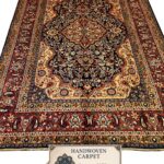 Persian Mud Design Rug – Handwoven Wool Carpet