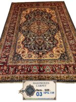 Persian Mud Design Rug – Handwoven Wool Carpet