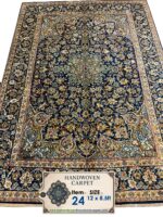 Luxury Kashan Persian Rug – Handwoven Masterpiece (Item 24 | 12 x 8.5 ft)