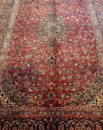 Antique Persian Kashan Rug – Circa 1920 (Approx. 100 Years Old)  Item 25 | Size: 10.11 x 7.4 ft - Image 2
