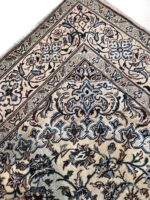 Nain Wool & Silk Handwoven Carpet – Item 26 - Image 3