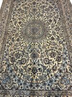 Nain Wool & Silk Handwoven Carpet – Item 26 - Image 2