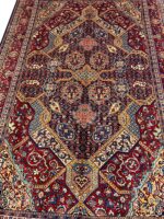 The Art of Tabriz: Fine Kork Wool Masterpiece Item 34 - Image 3