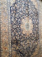Fine Persian Nain "Shish-La" Design – Top Quality Kork Wool & Pure Silk-Item No 35 - Image 4
