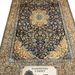 Fine Persian Nain "Shish-La" Design – Top Quality Kork Wool & Pure Silk-Item No 35