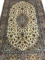 Signature Kashan Masterpiece – Kork Wool Medallion Rug | Hand-Knotted Persian Carpet (Item 47) - Image 2