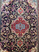 Tabriz Royal Floral Rug – Wool & Silk | Garden of Paradise Design No 43 - Image 6