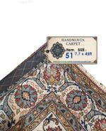 Grand Isfahan Design Runner – Tabriz Hand-Knotted Masterpiece | 45 ft Gallery Carpet (Item 51) - Image 6