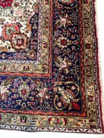 Handwoven Tabriz Style Oriental Carpet – Crimson Medallion Masterpiece | Item 12 - Image 3