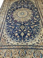 Masterpiece Nain Wool & Silk CarpetI tem #14: - Image 7