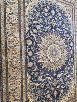 Masterpiece Nain Wool & Silk CarpetI tem #14: - Image 5