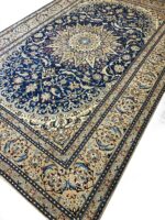 Masterpiece Nain Wool & Silk CarpetI tem #14: - Image 2