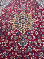 Item 72: Exquisite Authentic Isfahan Design Hand-Knotted Runner - Image 7
