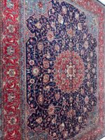 Item 74: Fine Hand-Knotted Traditional Sarouk Carpet – Royal Persian Elegance - Image 6