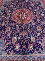 Item 74: Fine Hand-Knotted Traditional Sarouk Carpet – Royal Persian Elegance - Image 3