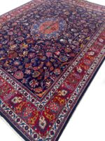 Item 75: Masterpiece Signed Kashmar Fine Area Carpet – Royal Collector’s Edition - Image 5