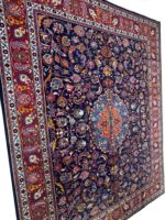 Item 75: Masterpiece Signed Kashmar Fine Area Carpet – Royal Collector’s Edition - Image 4