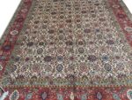 Item 76: Fine Hand-Knotted 50 Raj All-Over Tabriz Carpet – Masterpiece of City Weaving - Image 7