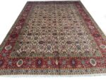 Item 76: Fine Hand-Knotted 50 Raj All-Over Tabriz Carpet – Masterpiece of City Weaving
