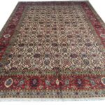 Item 76: Fine Hand-Knotted 50 Raj All-Over Tabriz Carpet – Masterpiece of City Weaving