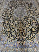 Item 78: Masterpiece Signed Royal Kashan Fine Area Carpet – Imperial Persian Elegance - Image 7