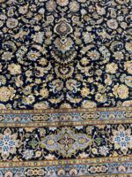 Fine Hand-Knotted Royal Medallion Persian Carpet – Shah Abbasi Floral Luxury Rug (Item 112) - Image 4