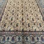 Handwoven Boteh Motif Carpet – Grand Size Paisley Vine Persian Rug (Item 114)