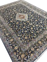 Signed Masterpiece Fine Kork Wool Kashan Carpet – Luxury Handmade Persian Rug (Item 91) - Image 3
