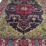 Signed Fine Yalameh Masterpiece Persian Rug – Geometric Medallion Luxury Carpet (Item 92)
