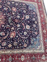 Fine Persian Sarouk Masterpiece Rug – Classic Star Medallion Handmade Carpet (Item 93) - Image 6