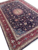 Fine Persian Sarouk Masterpiece Rug – Classic Star Medallion Handmade Carpet (Item 93) - Image 4