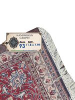 Fine Persian Sarouk Masterpiece Rug – Classic Star Medallion Handmade Carpet (Item 93) - Image 2