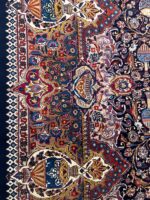 Fine Persian Kashmar “Zirhaki” Masterpiece Rug – Pictorial Antique Design Carpet (Item 94) - Image 6