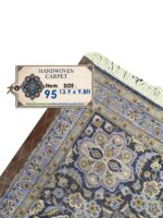 Masterpiece Fine Kork Wool Kashan “Sheikh Safi (Ardabil Design)” Luxury Persian Carpet (Item 95) - Image 2