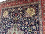 Tabriz 50 Raj Handwoven Persian Carpet – Imperial Color Palette Luxury Rug (Item 96) - Image 7