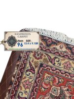 Tabriz 50 Raj Handwoven Persian Carpet – Imperial Color Palette Luxury Rug (Item 96) - Image 2