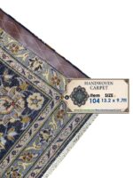 Masterpiece Signed Kashan Persian Rug – Ansarizadeh Workshop Medallion Carpet (Item 104) - Image 2