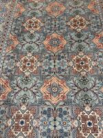 Fine Hand-Knotted Yalameh Persian Rug – Geometric Tribal Star Medallion Carpet (Item 105) - Image 6