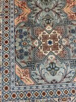 Fine Hand-Knotted Yalameh Persian Rug – Geometric Tribal Star Medallion Carpet (Item 105) - Image 4
