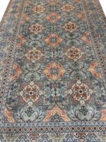 Fine Hand-Knotted Yalameh Persian Rug – Geometric Tribal Star Medallion Carpet (Item 105) - Image 5
