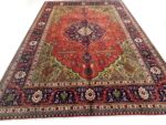 Masterpiece Persian Tabriz Rug – 50 Raj Silk-Highlighted Luxury Medallion Carpet (Item 116)