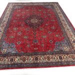 remium Handwoven Persian Sarouk Rug  | Ultra-Soft Wool Traditional Carpet 115