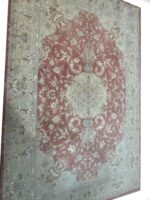 Shahi Tabriz Fine Wool & Silk Handwoven Persian Carpet – Item 117 | - Image 3
