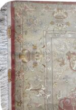 Shahi Tabriz Fine Wool & Silk Handwoven Persian Carpet – Item 117 | - Image 2