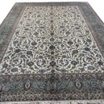 Signed Fine Kashan All-Wool Hand-Knotted Persian Carpet – Item 118