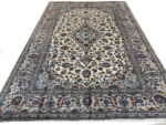 Authentic Handwoven Persian Kashan Rug – Classic Medallion Carpet – Item 119