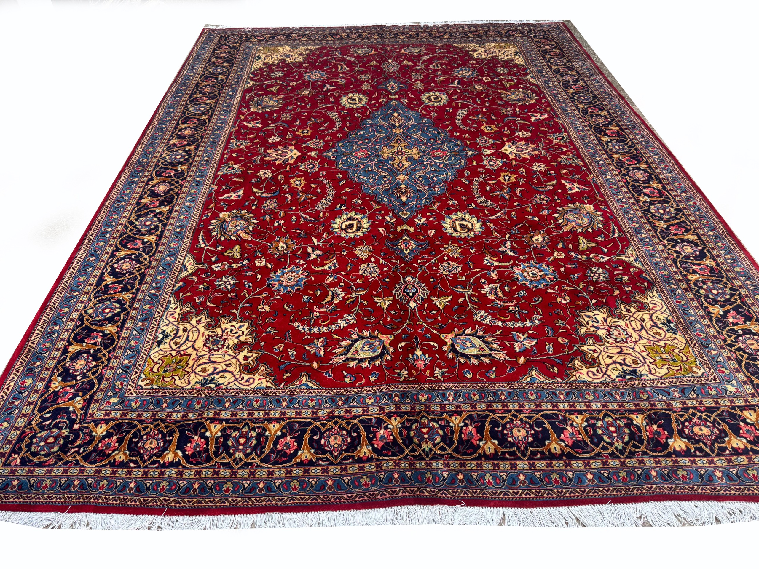 WhatsApp Image 2026-07-31 at 9.42.10 PM Fine Persian Sarouk Kashan Rug – Item 63 - Image 1