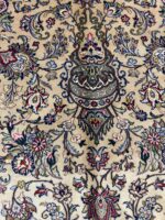 Masterpiece Signed Kashan Persian Rug – Sheikh Safi Ardabil Design (Wool & Silk) – Item #126 - Image 5