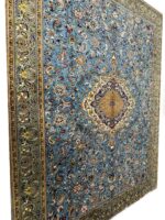 Masterpiece Qum (Qhoom) Design Persian Style Rug (Wool & Silk) – Item #125 - Image 7