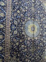 Exquisite Handwoven Kashmar Persian Carpet (Kork Wool) – Item #130 - Image 6